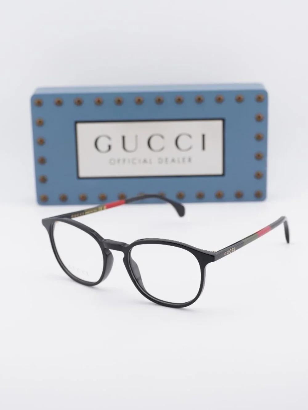 Gucci GG0551O 021 Square Eyeglasses - Black 50mm